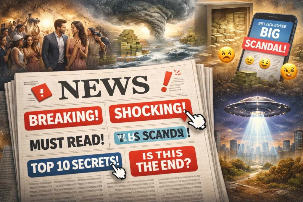 뉴스 헤드라인 뒤에 있는 것